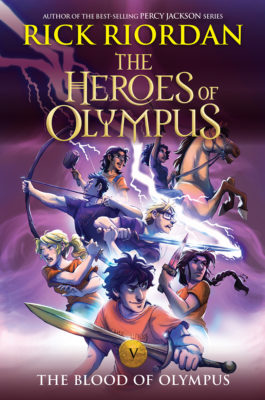 The Blood of Olympus New Cover