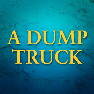 A dump truck