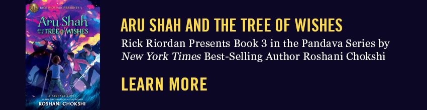 Aru Shah and the Tree of Wishes ad