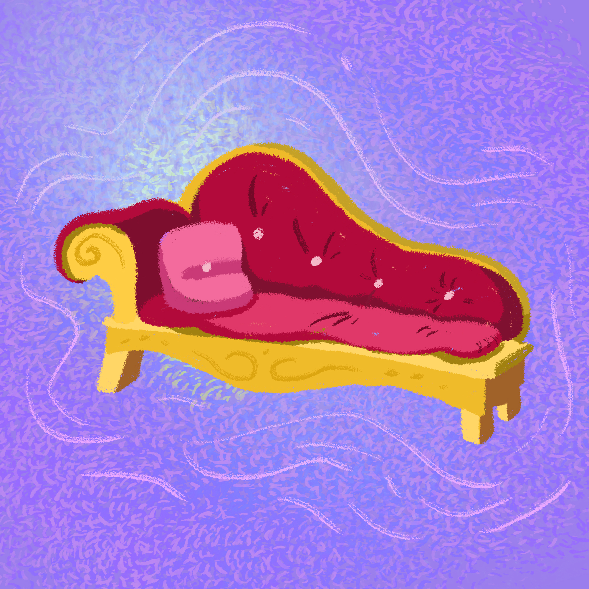 Swooning couch