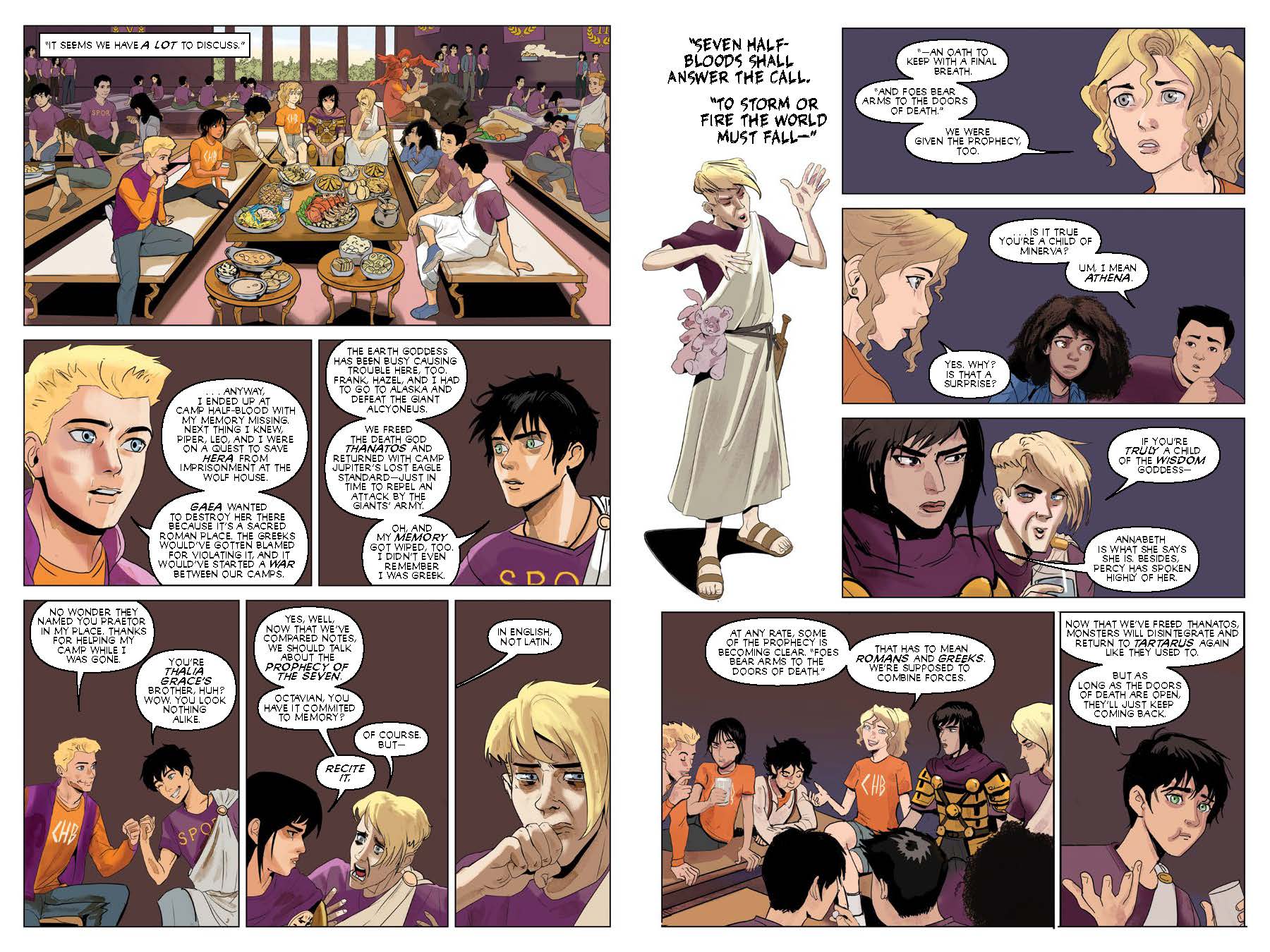 Read the First Pages of The Heroes of Olympus, Book Three: The Mark of ...